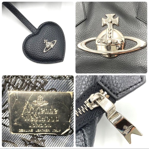 Vivienne Westwood Orb Boston Tote Bag - Picture 8 of 9